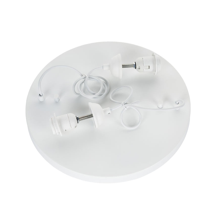 Brilagi - Viseča svetilka na kabel WABI SABI 2xE27/40W/230V premer 70 cm bela