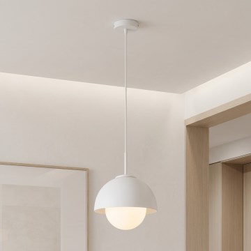 BRILAGI - Viseča svetilka na kabelu COSMO 1xE27/60W/230V, premer 18 cm, bela