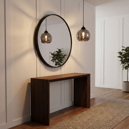 Brilagi - Viseča svetilka na kablu 1xE27/60W/230V črna/dimno siva