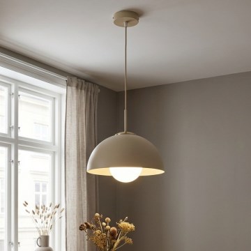Brilagi - Viseča svetilka na kablu 1xE27/60W/230V, premer 30 cm, bež/zlata