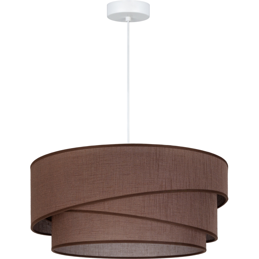 Brilagi - Viseča svetilka na kablu ARROW 1xE27/60W/230V, premer 45 cm, rjava