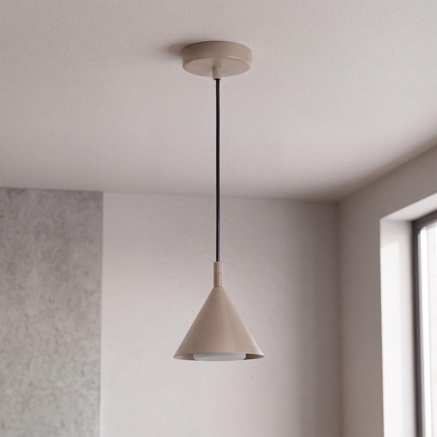 Brilagi - Viseča svetilka na kablu CONE SINGLE 1xGX53/15W/230V bež