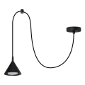 Brilagi - Viseča svetilka na kablu CONE SINGLE SPIDER 1xGX53/15W/230V črna