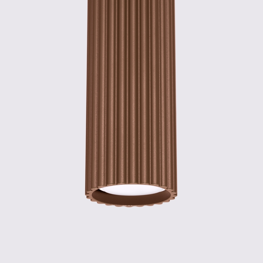 Brilagi - viseča svetilka na kablu CRESTO 1xGU10/10W/230V rjava