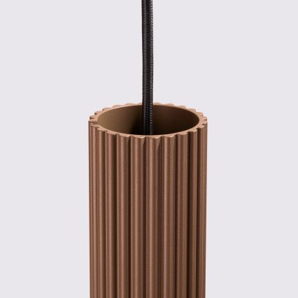 Brilagi - viseča svetilka na kablu CRESTO 1xGU10/10W/230V rjava