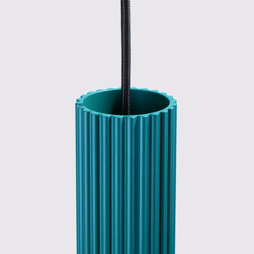 Brilagi - Viseča svetilka na kablu CRESTO 1xGU10/10W/230V turkizna