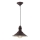 Brilagi - Viseča svetilka na kablu FORGE 1xE27/60W/230V premer 22 cm rjava