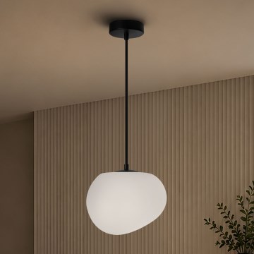 BRILAGI - Viseča svetilka na kablu PEBBLES 1xE27/40W/230V premer 20 cm črna