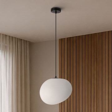 BRILAGI - Viseča svetilka na kablu PEBBLES 1xE27/40W/230V premer 30 cm črna