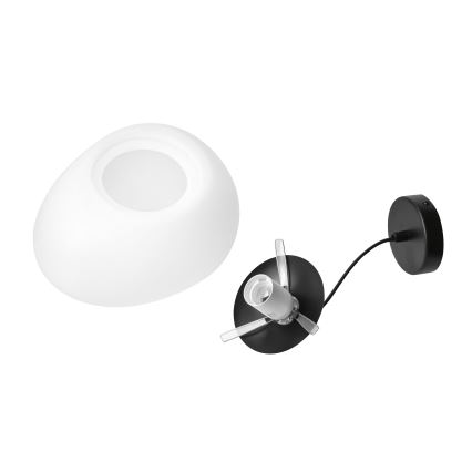 BRILAGI - Viseča svetilka na kablu PEBBLES 1xE27/40W/230V premer 30 cm črna