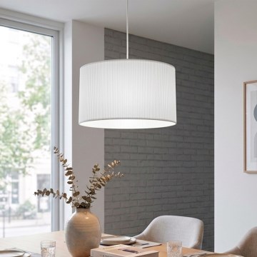 Brilagi - Viseča svetilka na kablu SIRIJA MODERN 1xE27/60W/230V, premer 35 cm, bela