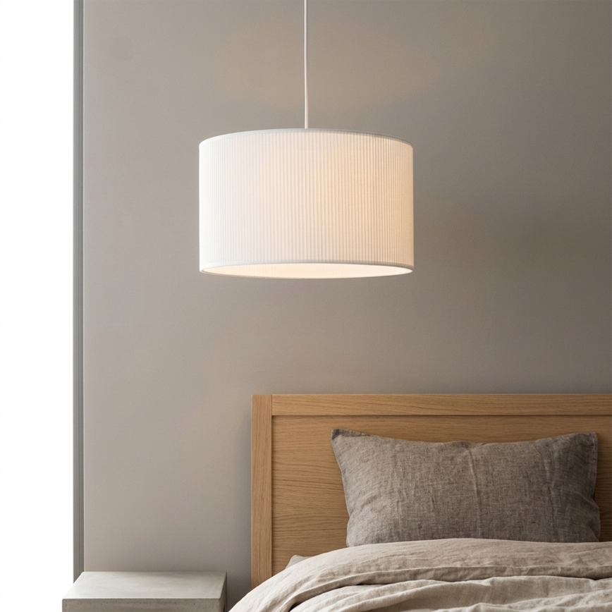 Brilagi - Viseča svetilka na kablu SIRIJA MODERN 1xE27/60W/230V, premer 35 cm, bela
