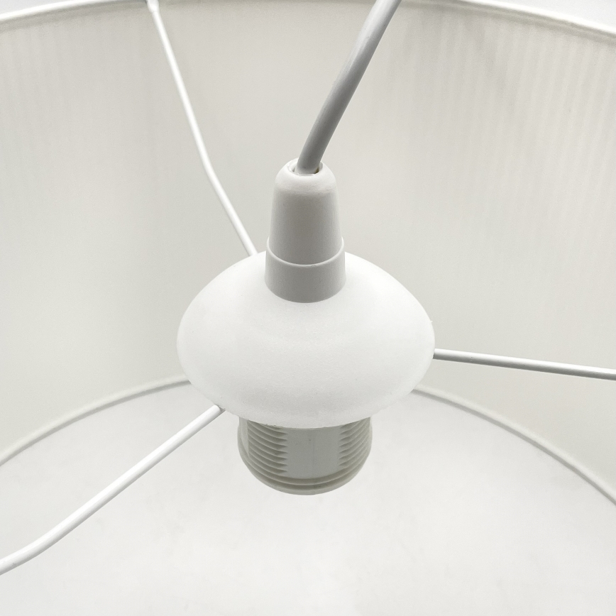 Brilagi - Viseča svetilka na kablu SIRIJA MODERN 1xE27/60W/230V, premer 35 cm, bela