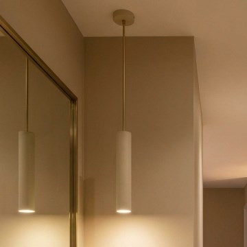 Brilagi - Viseča svetilka na kablu TUBE 1xGU10/15W/230V bež/zlata