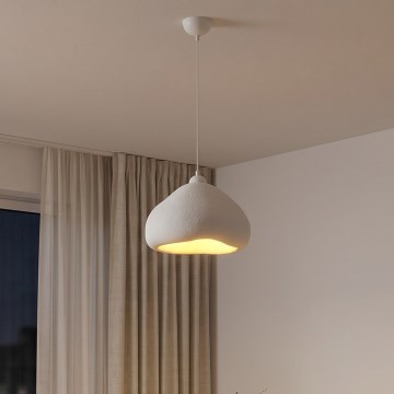 Brilagi - Viseča svetilka na kablu WABI SABI 1xE27/40W/230V premer 32 cm bela