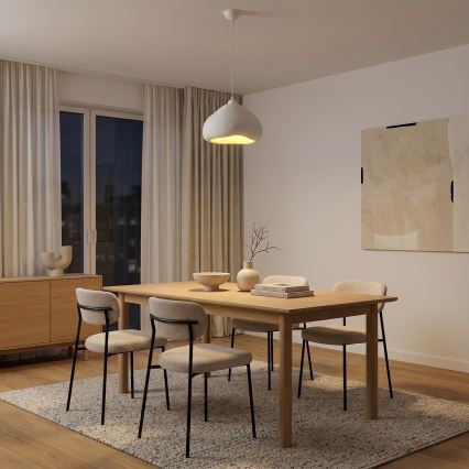 Brilagi - Viseča svetilka na kablu WABI SABI 1xE27/40W/230V premer 32 cm bela