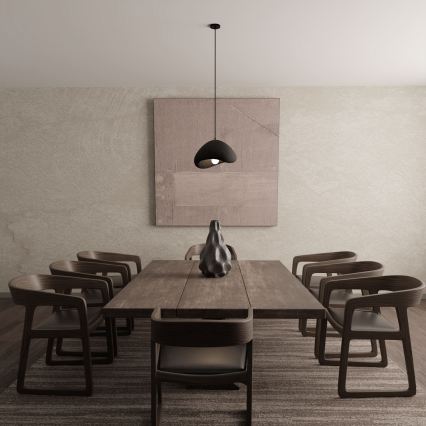 Brilagi - Viseča svetilka na kablu WABI SABI 1xE27/40W/230V premer 33 cm črna