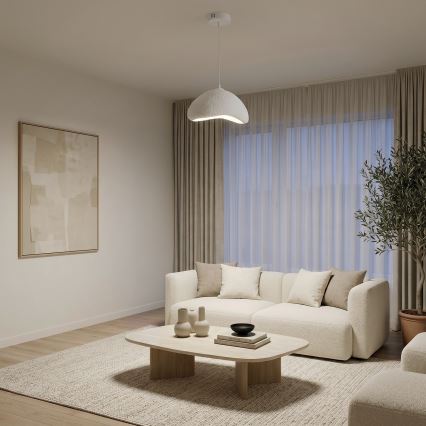 Brilagi - Viseča svetilka na kablu WABI SABI 1xE27/40W/230V Ø 33 cm bela