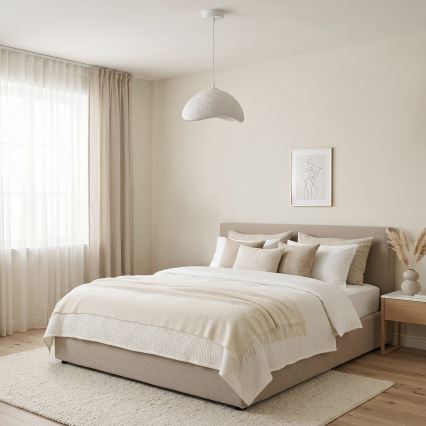 Brilagi - Viseča svetilka na kablu WABI SABI 1xE27/40W/230V Ø 33 cm bela