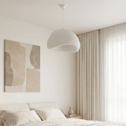 Brilagi - Viseča svetilka na kablu WABI SABI 1xE27/40W/230V Ø 50 cm bela