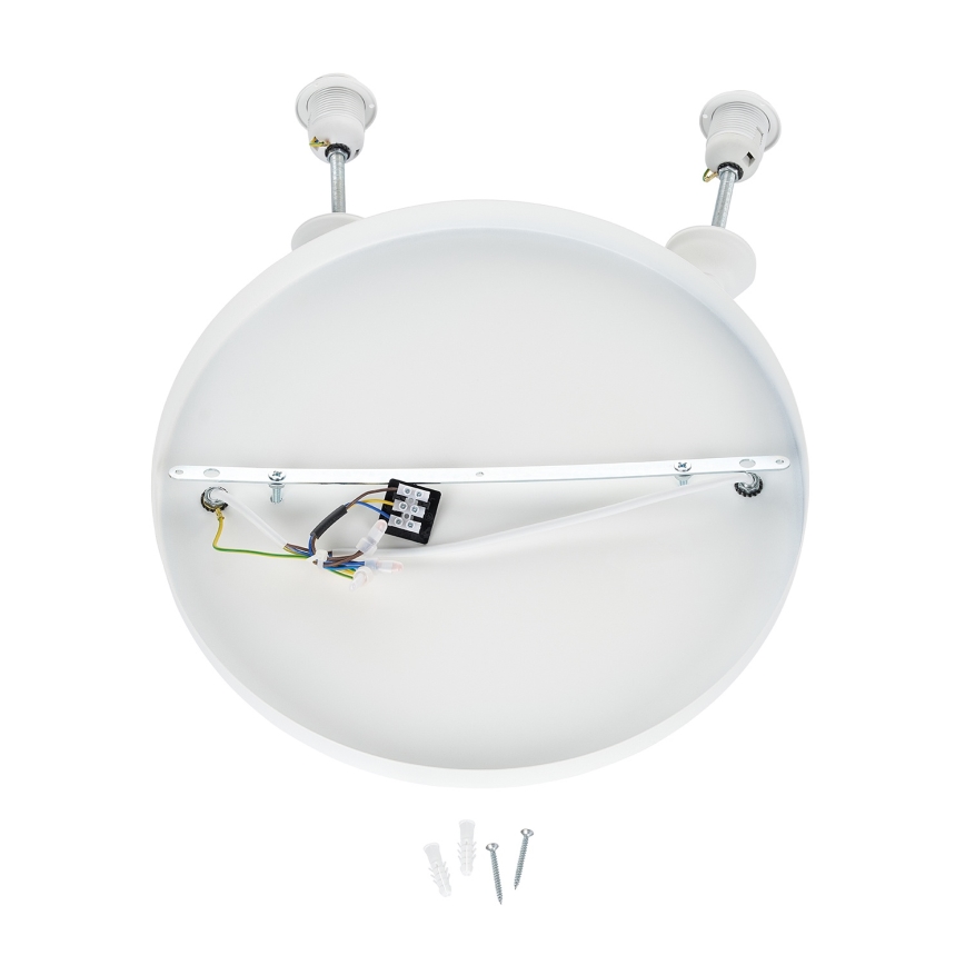 Brilagi - Viseča svetilka na kablu WABI SABI 2xE27/40W/230V, premer 45 cm, bela