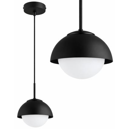 BRILAGI - Viseča svetilka na vrvici COSMO 1xE27/60W/230V premer 18 cm črna