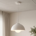 BRILAGI - Viseča svetilka na vrvici COSMO 1xE27/60W/230V, premer 30 cm, bela