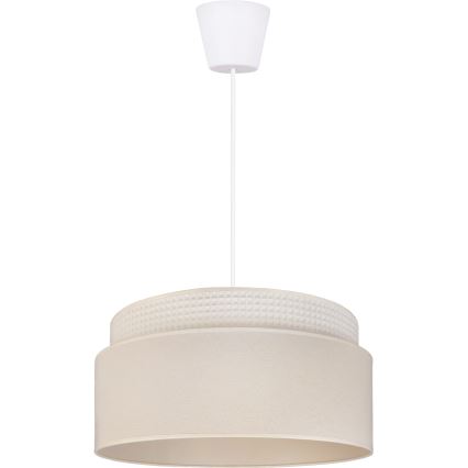 Brilagi - Viseča svetilka na vrvici PADOVA 1xE27/60W/230V Ø 40 cm kremna