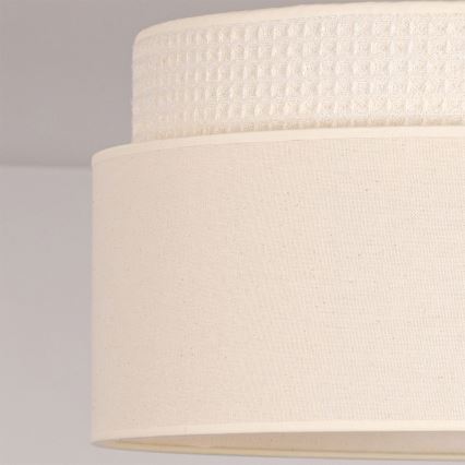 Brilagi - Viseča svetilka na vrvici PADOVA 1xE27/60W/230V Ø 40 cm kremna