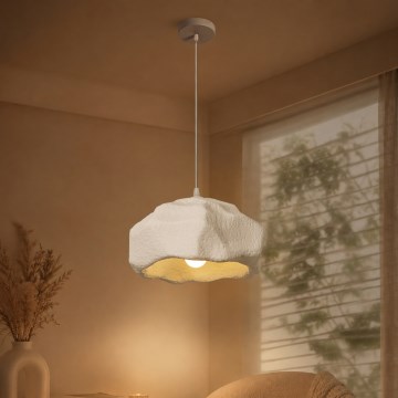 BRILAGI - Viseča svetilka na vrvici WABI SABI 1xE27/60W/230V Ø 30 cm bela