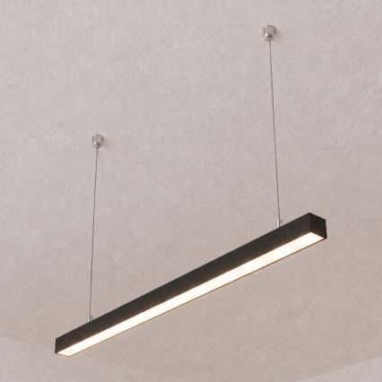 Brilagi - LED viseče svetilo FULLDAY LED/20/30/40W/230V 2700/4000/6000K 120 cm črno