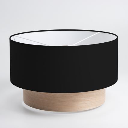 Brilagi - viseči LED lestenec na kablu CERIA 1xE27/40W/230V premer 50 cm črna/bež