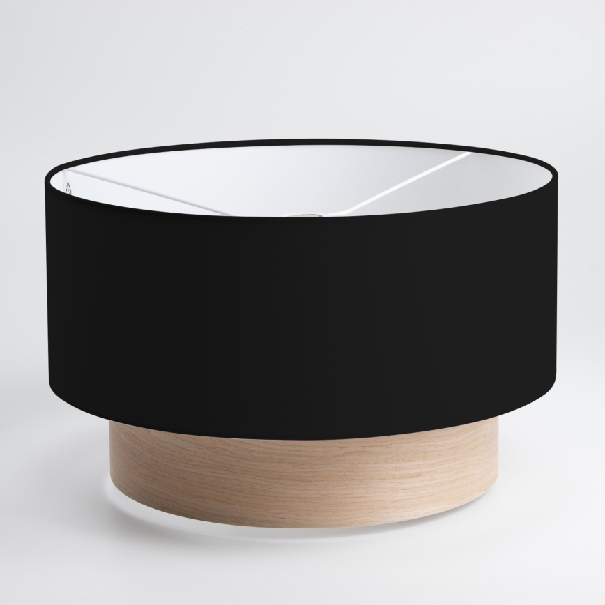 Brilagi - viseči LED lestenec na kablu CERIA 1xE27/40W/230V premer 50 cm črna/bež