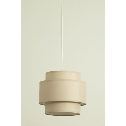 Brilagi - Viseči lestenec na jekleni vrvici RESNA 3xE27/60W/230V Ø 45 cm bež