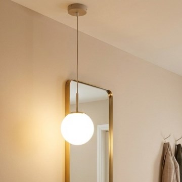 Brilagi - viseči lestenec na kablu 1xE27/60W/230V v bež/zlati barvi