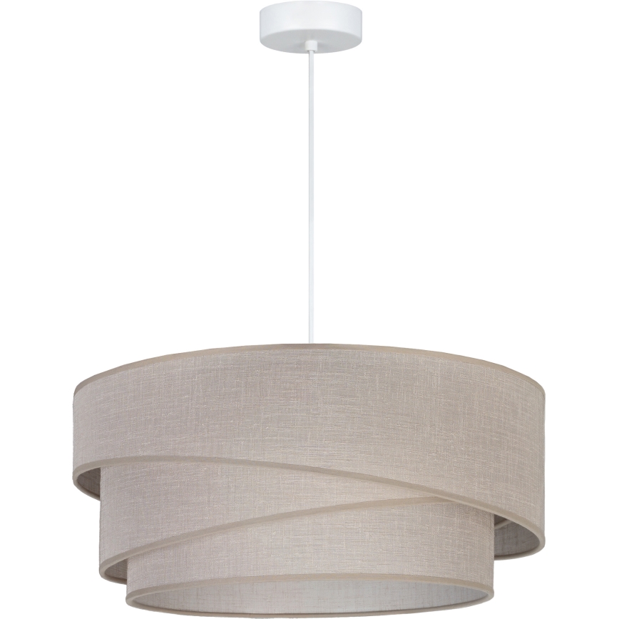 Brilagi - Viseči lestenec na kablu ARROW 1xE27/60W/230V Ø 45 cm bež