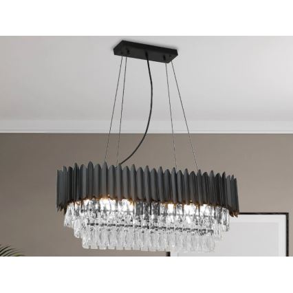 Brilagi - Viseči lestenec na kablu CARLOS 10xE14/40W/230V