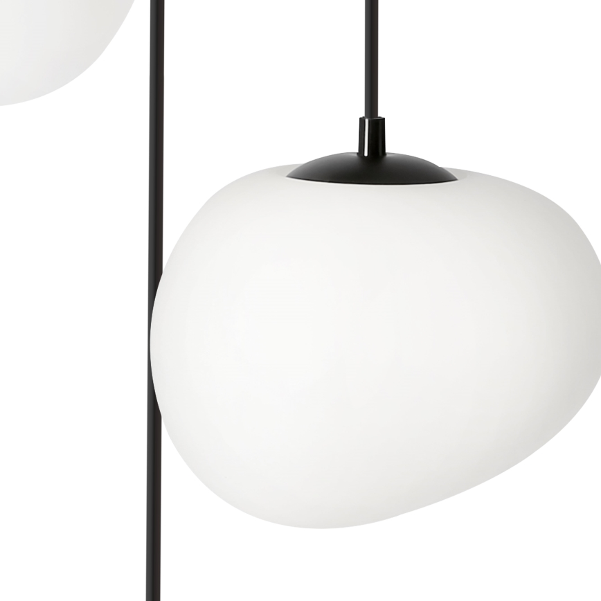 BRILAGI - Viseči lestenec na kablu PEBBLES 3xE27/40W/230V premer 42 cm črna
