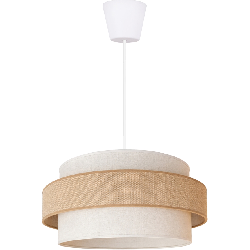 Brilagi - Viseči lestenec na kablu SPACE 1xE27/60W/230V, premer 40 cm, bež/kremna