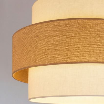 Brilagi - Viseči lestenec na kablu SPACE 1xE27/60W/230V, premer 40 cm, bež/kremna