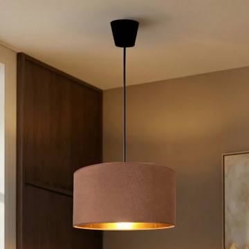 Brilagi - Viseči lestenec na kablu VELVET 1xE27/60W/230V Ø 40 cm bež/zlata