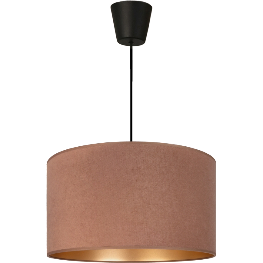 Brilagi - Viseči lestenec na kablu VELVET 1xE27/60W/230V Ø 40 cm bež/zlata