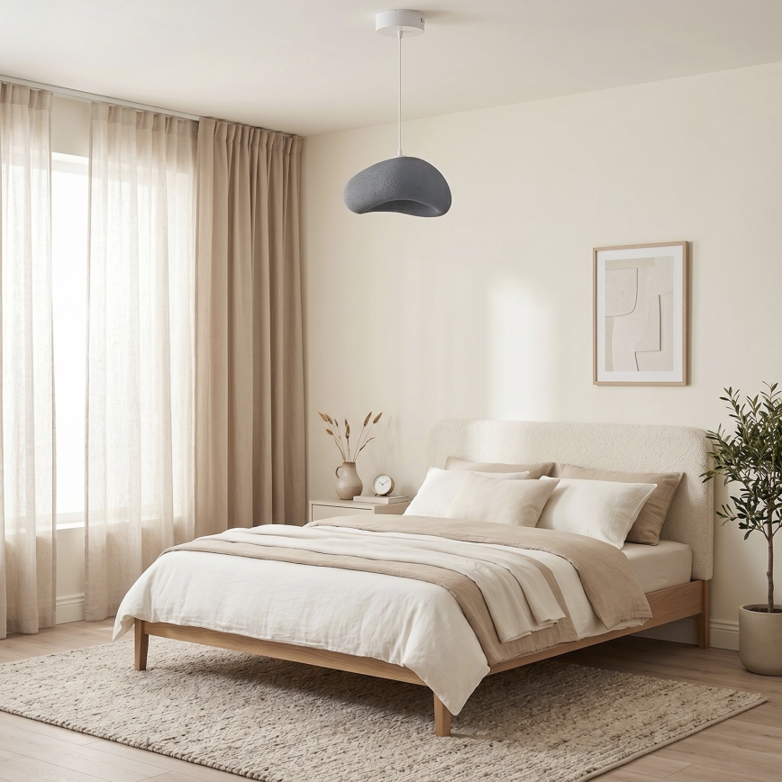 Brilagi - Viseči lestenec na kablu WABI SABI 1xE27/40W/230V, premer 35 cm, siva