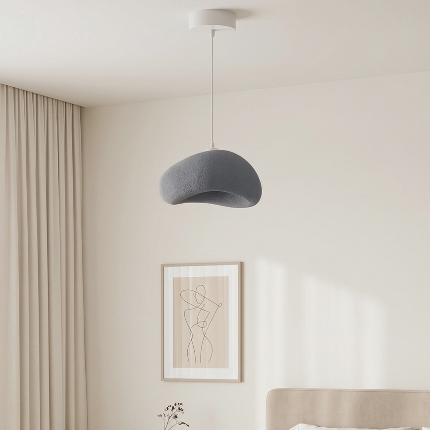 Brilagi - Viseči lestenec na kablu WABI SABI 1xE27/40W/230V, premer 35 cm, siva
