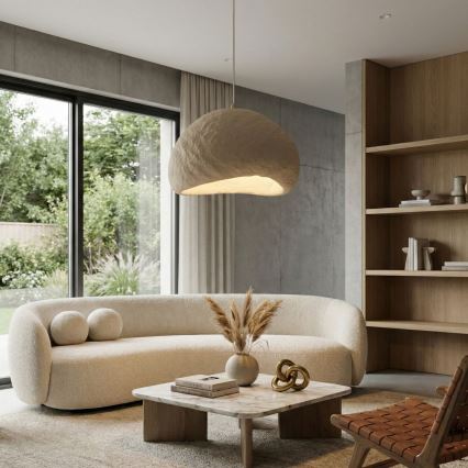 Brilagi - Viseči lestenec na kablu WABI SABI 1xE27/40W/230V, premer 50 cm, bež