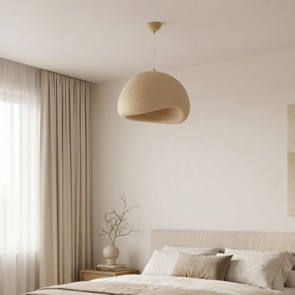 Brilagi - Viseči lestenec na kablu WABI SABI 1xE27/40W/230V, premer 50 cm, bež