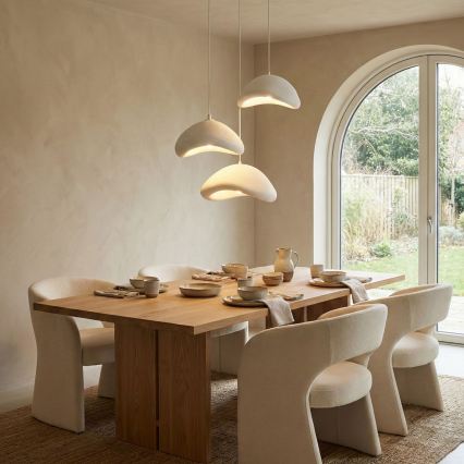 Brilagi - Viseči lestenec na kablu WABI SABI 3xE27/40W/230V Ø 82 cm bela