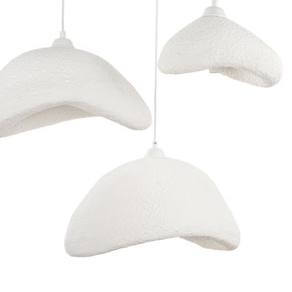 Brilagi - Viseči lestenec na kablu WABI SABI 3xE27/40W/230V Ø 82 cm bela