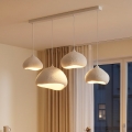BRILAGI - Viseči lestenec na kablu WABI SABI 4xE27/40W/230V bela