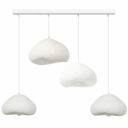 Brilagi - Viseči lestenec na kablu WABI SABI 4xE27/40W/230V bela